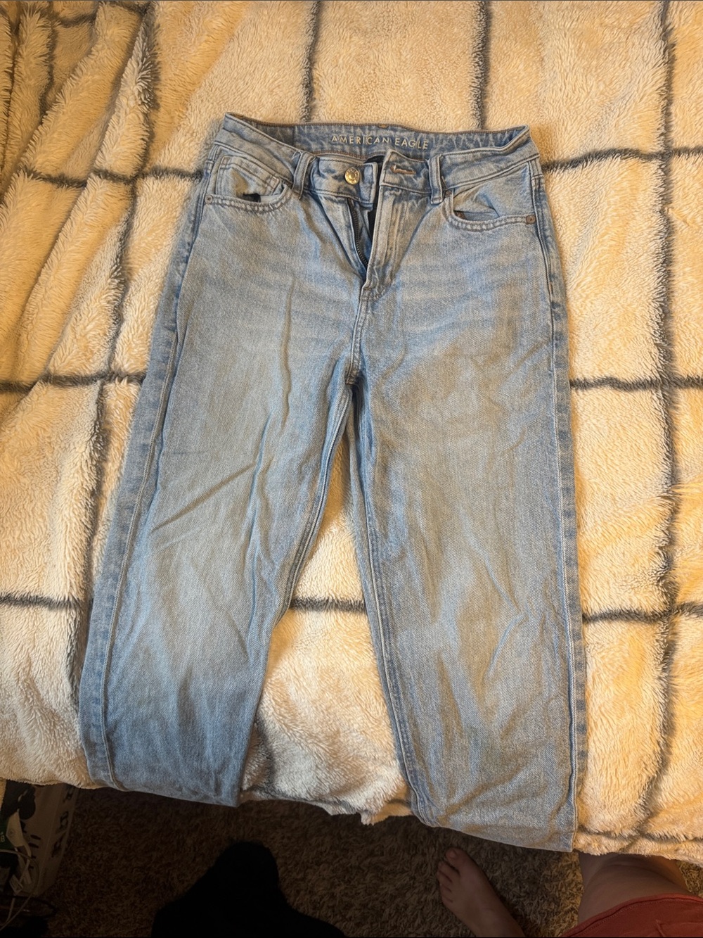 American Eagle Outfitters Light Blue Skinny Jeans